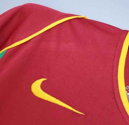 Portugal 2002 home red shirt