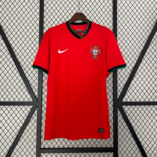 Portugal 2024 home red shirt
