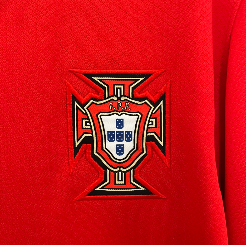 Portugal 2024 home red shirt