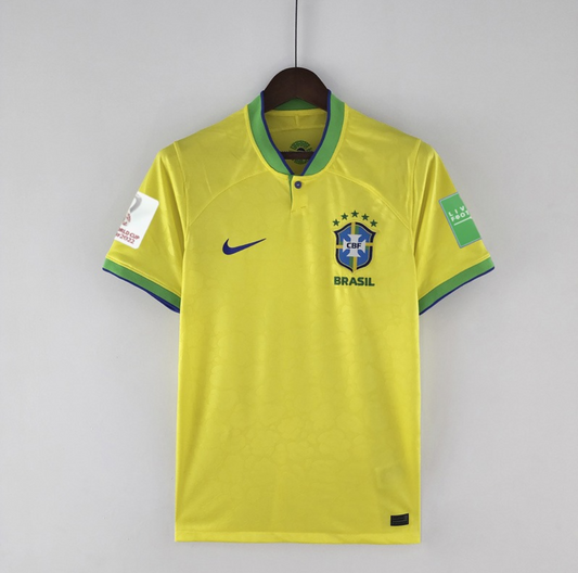 Brazil 2022 home yellow shirt