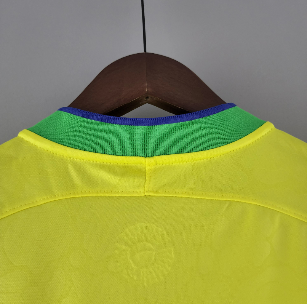 Brazil 2022 home yellow shirt