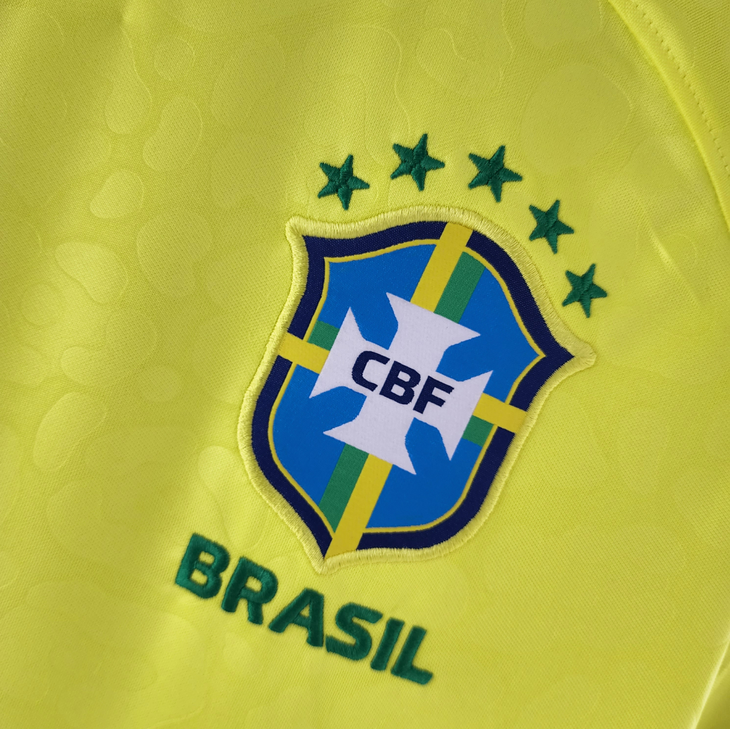 Brazil 2022 home yellow shirt