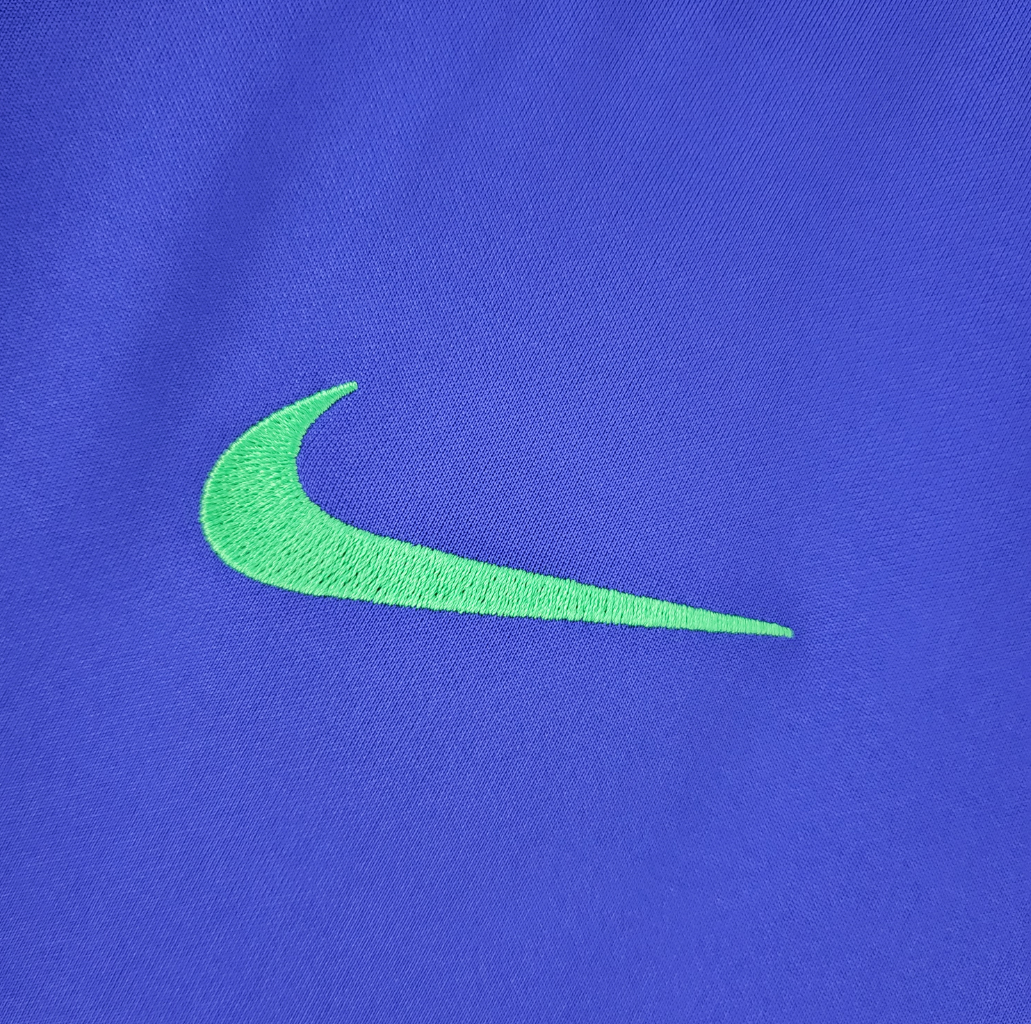 Brazil 2022 away blue shirt