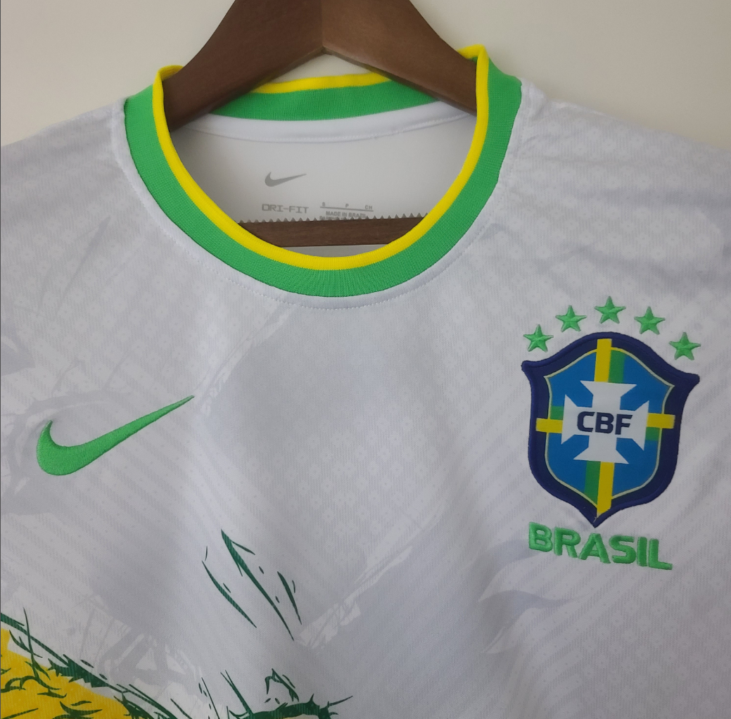 Brazil 2022 special edition white/yellow shirt