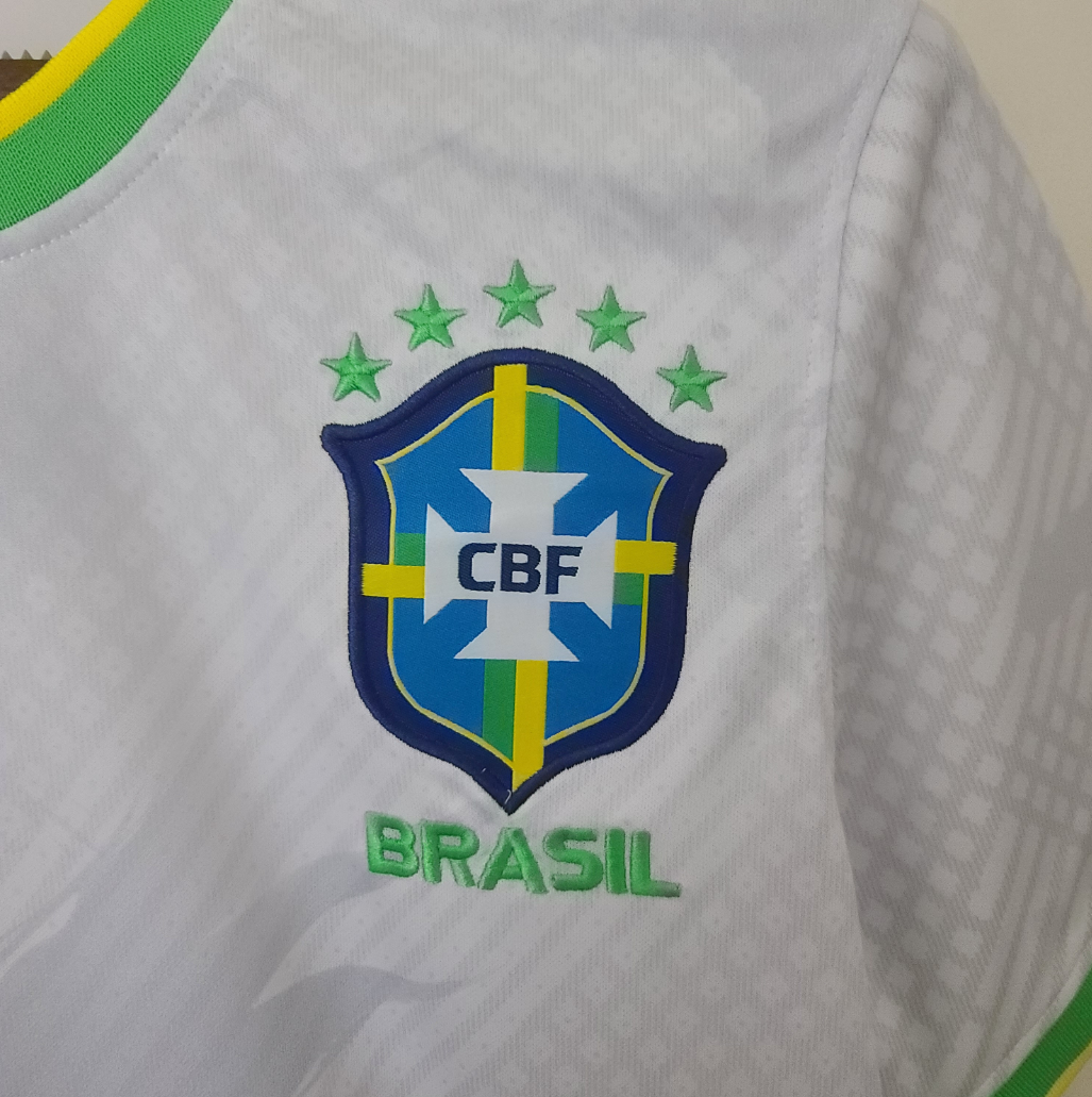 Brazil 2022 special edition white/yellow shirt