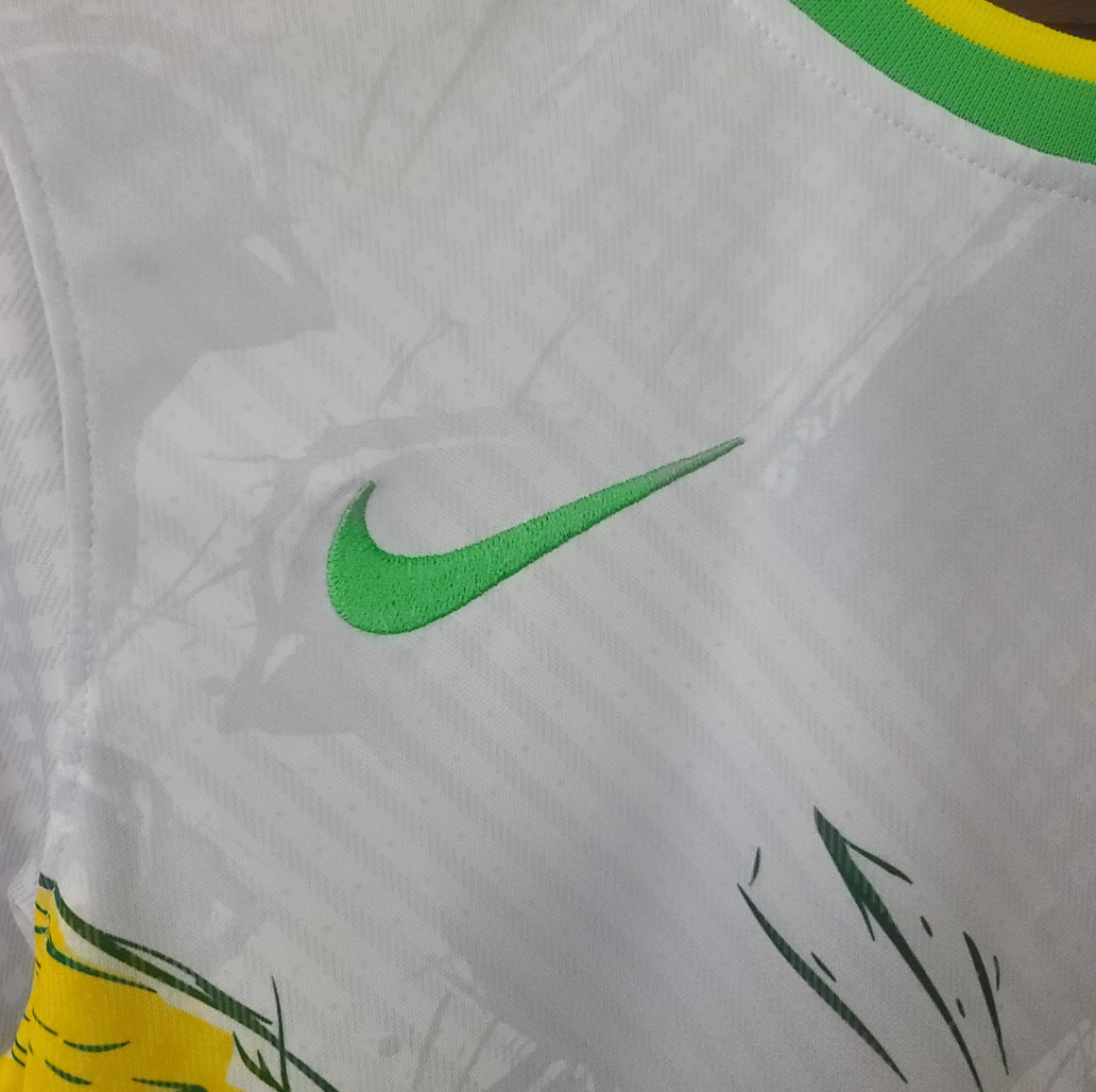 Brazil 2022 special edition white/yellow shirt
