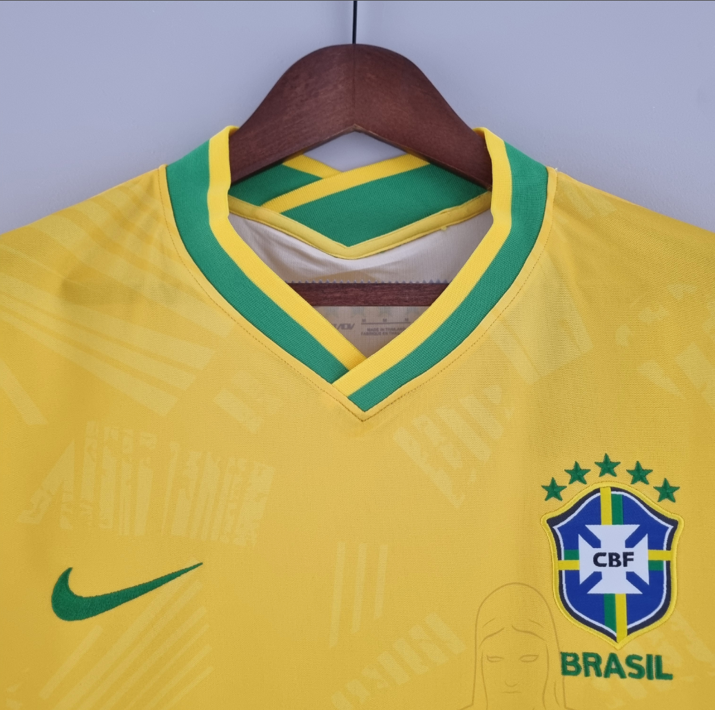 Brazil 2022 special edition yellow shirt