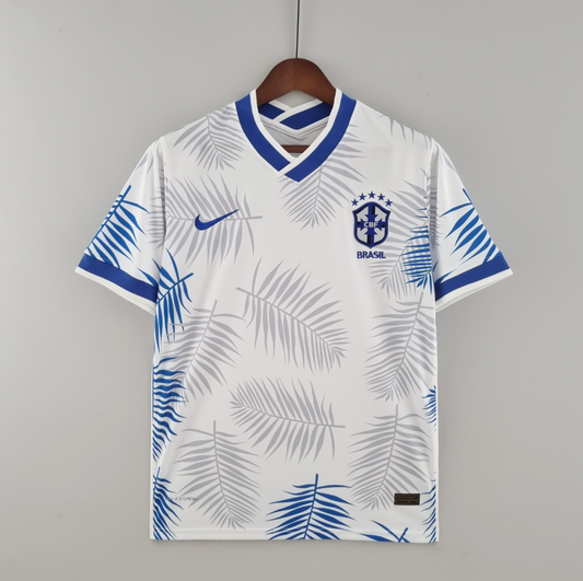 Brazil 2022 special edition white/blue shirt