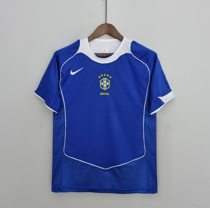 Brazil 04/06 away blue shirt