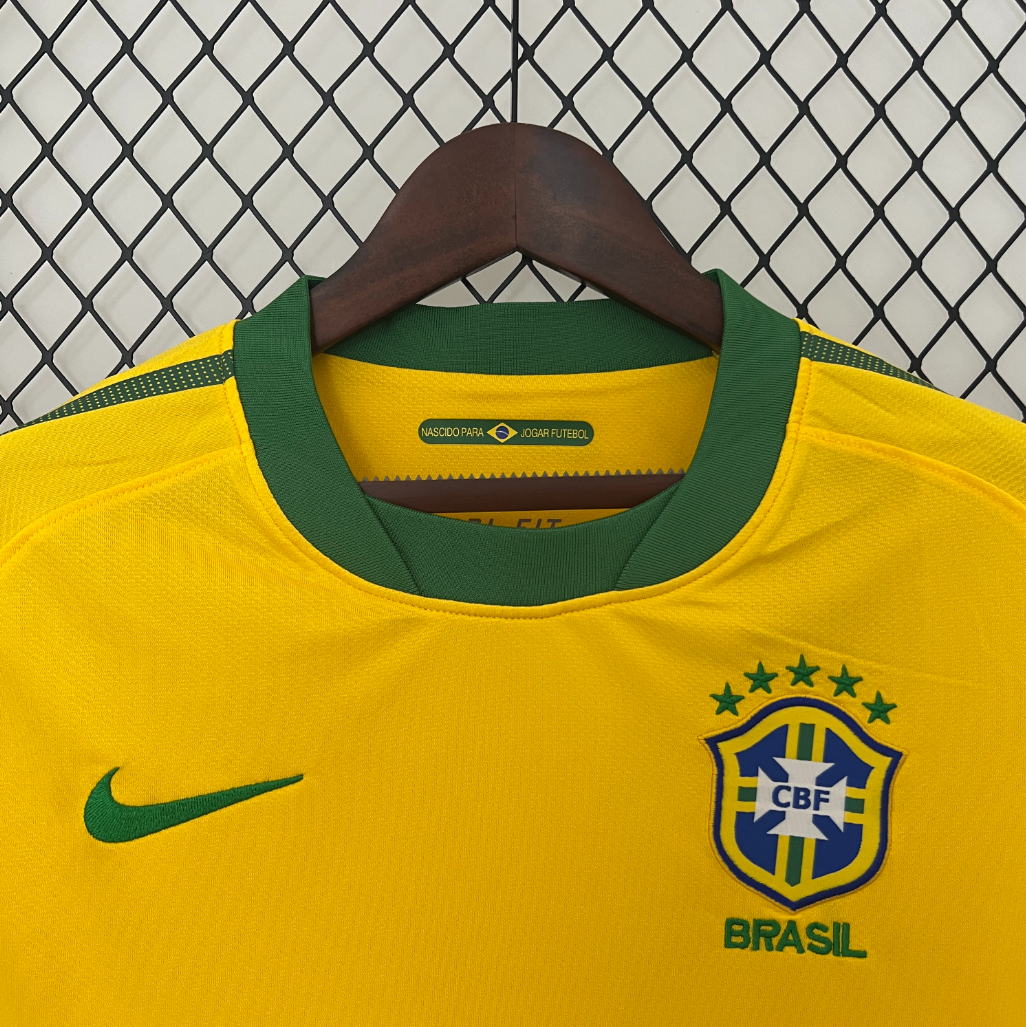 Brazil 2010 home yellow shirt