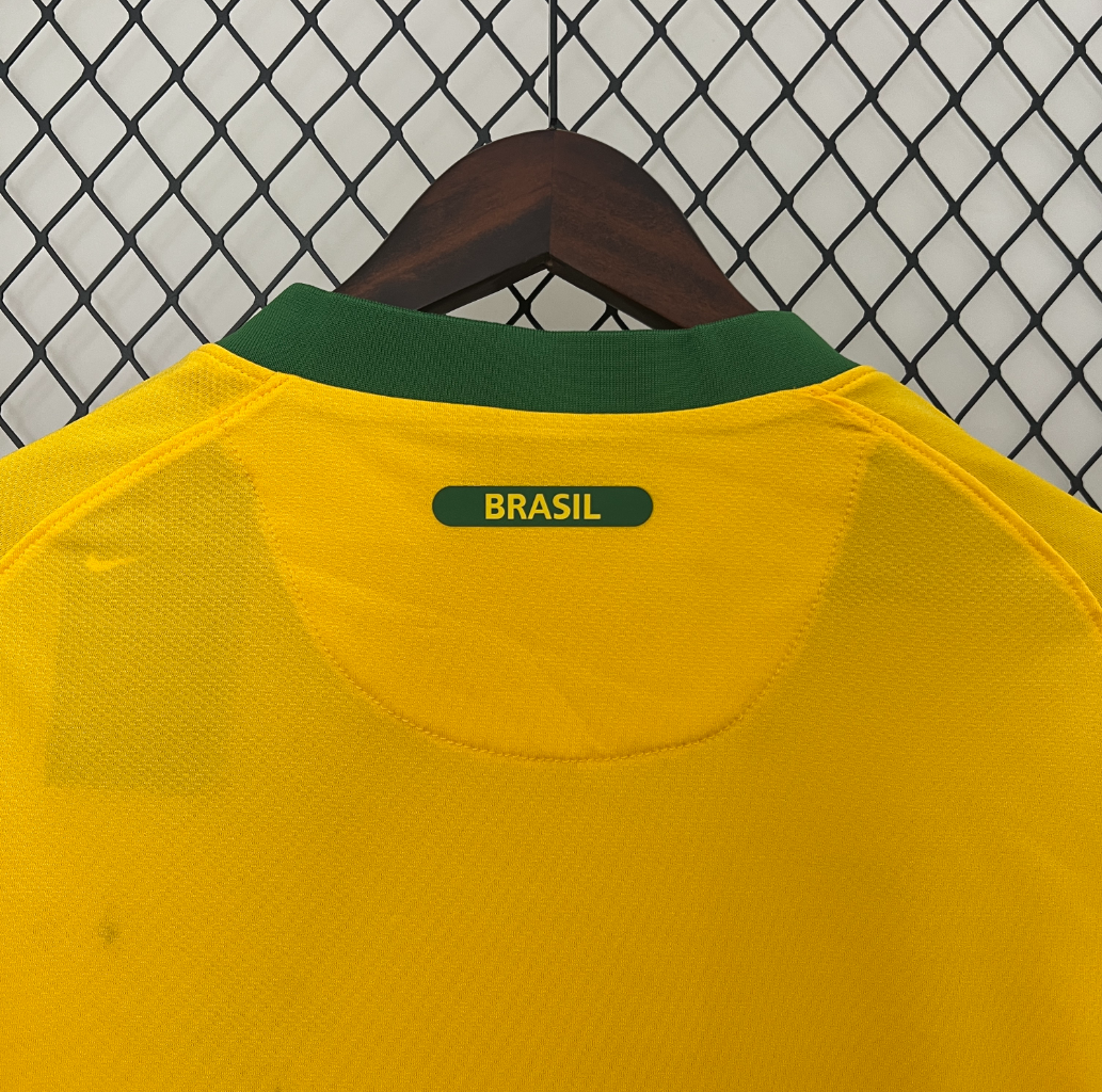 Brazil 2010 home yellow shirt