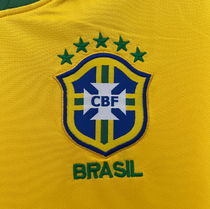 Brazil 2010 home yellow shirt