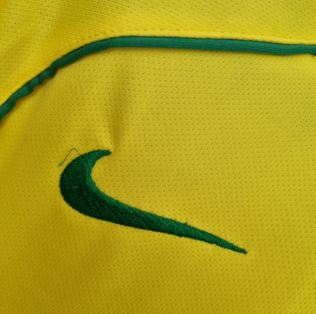 Brazil 04/06 home yellow shirt
