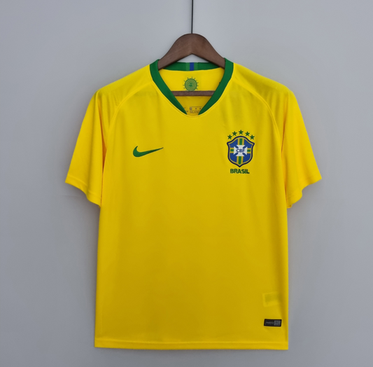 Brazil 2018 home yellow shirt