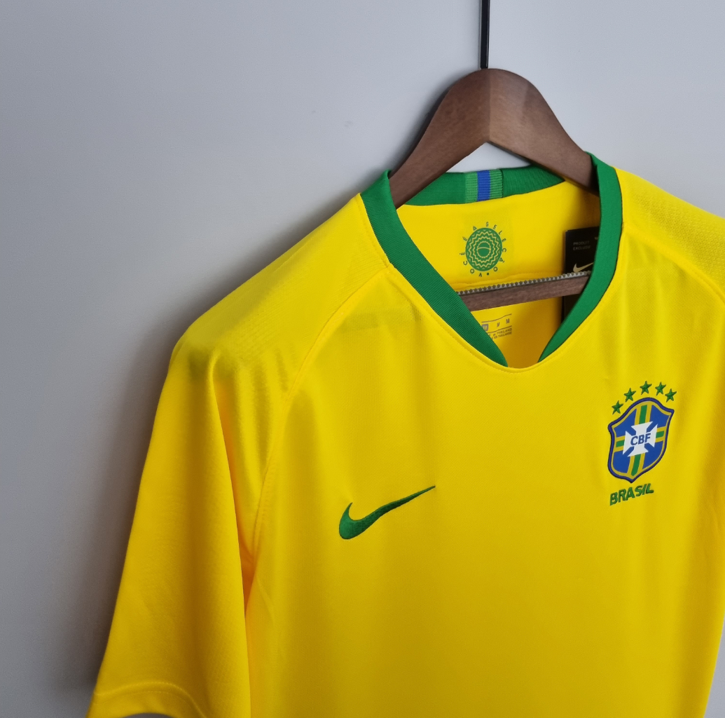 Brazil 2018 home yellow shirt