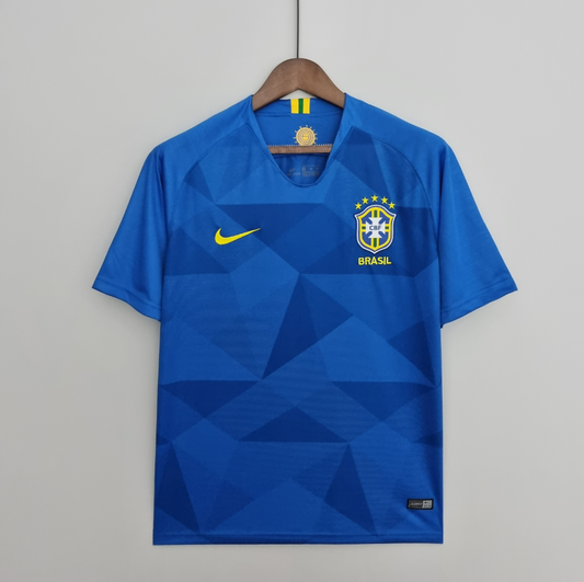 Brazil 2018 away blue shirt