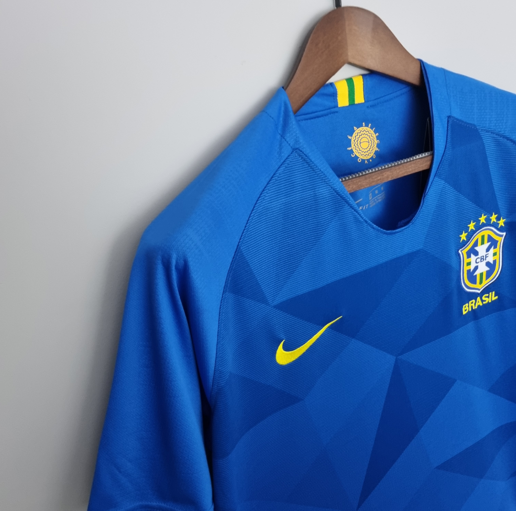 Brazil 2018 away blue shirt