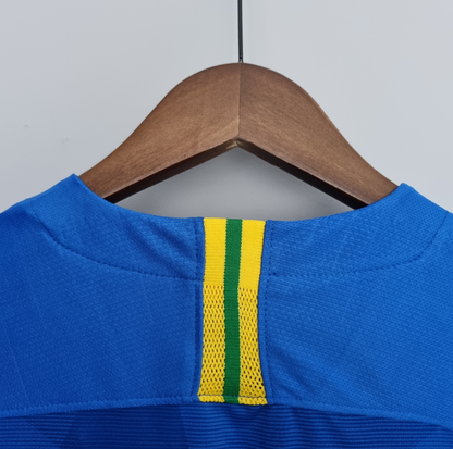 Brazil 2018 away blue shirt
