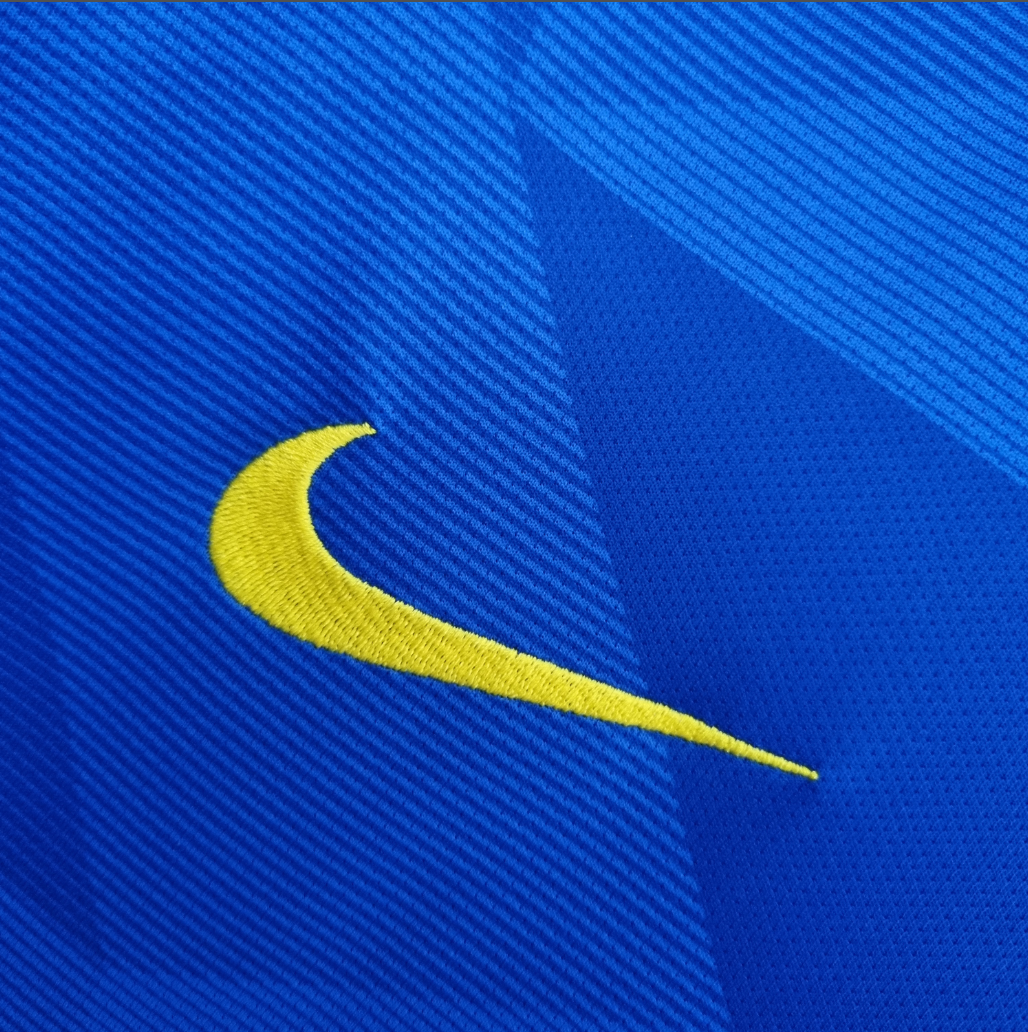 Brazil 2018 away blue shirt