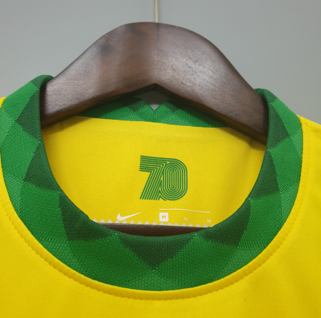 Brazil 2020 home yellow shirt