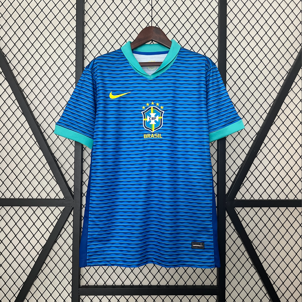 Brazil 2024 away blue shirt