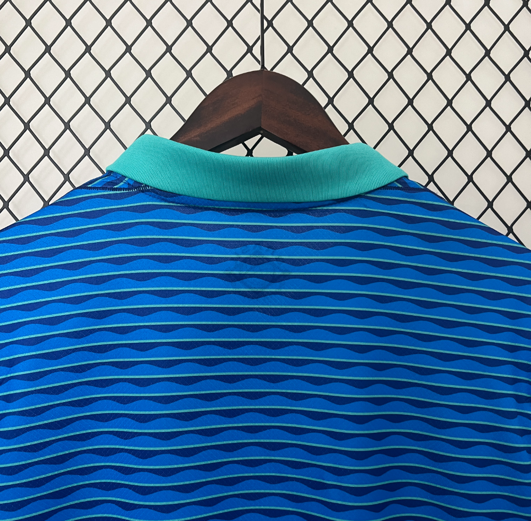 Brazil 2024 away blue shirt