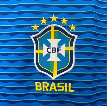 Brazil 2024 away blue shirt