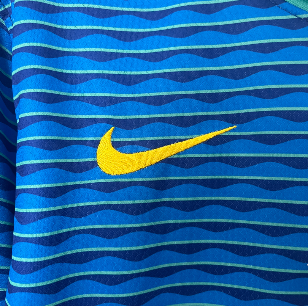 Brazil 2024 away blue shirt