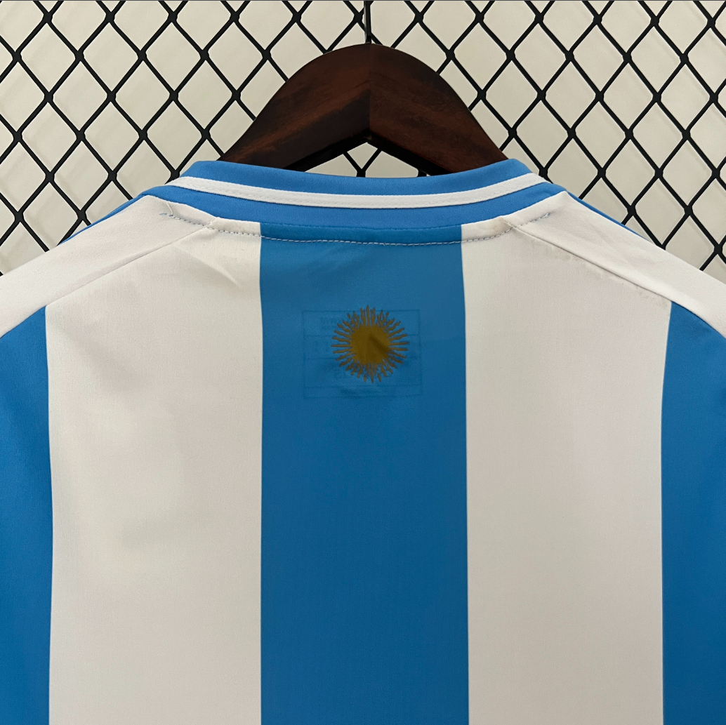 Argentina 2024 home white/blue shirt