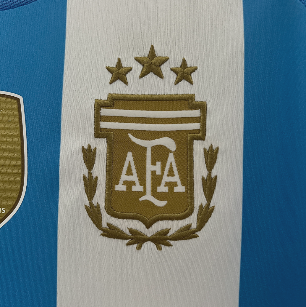 Argentina 2024 home white/blue shirt