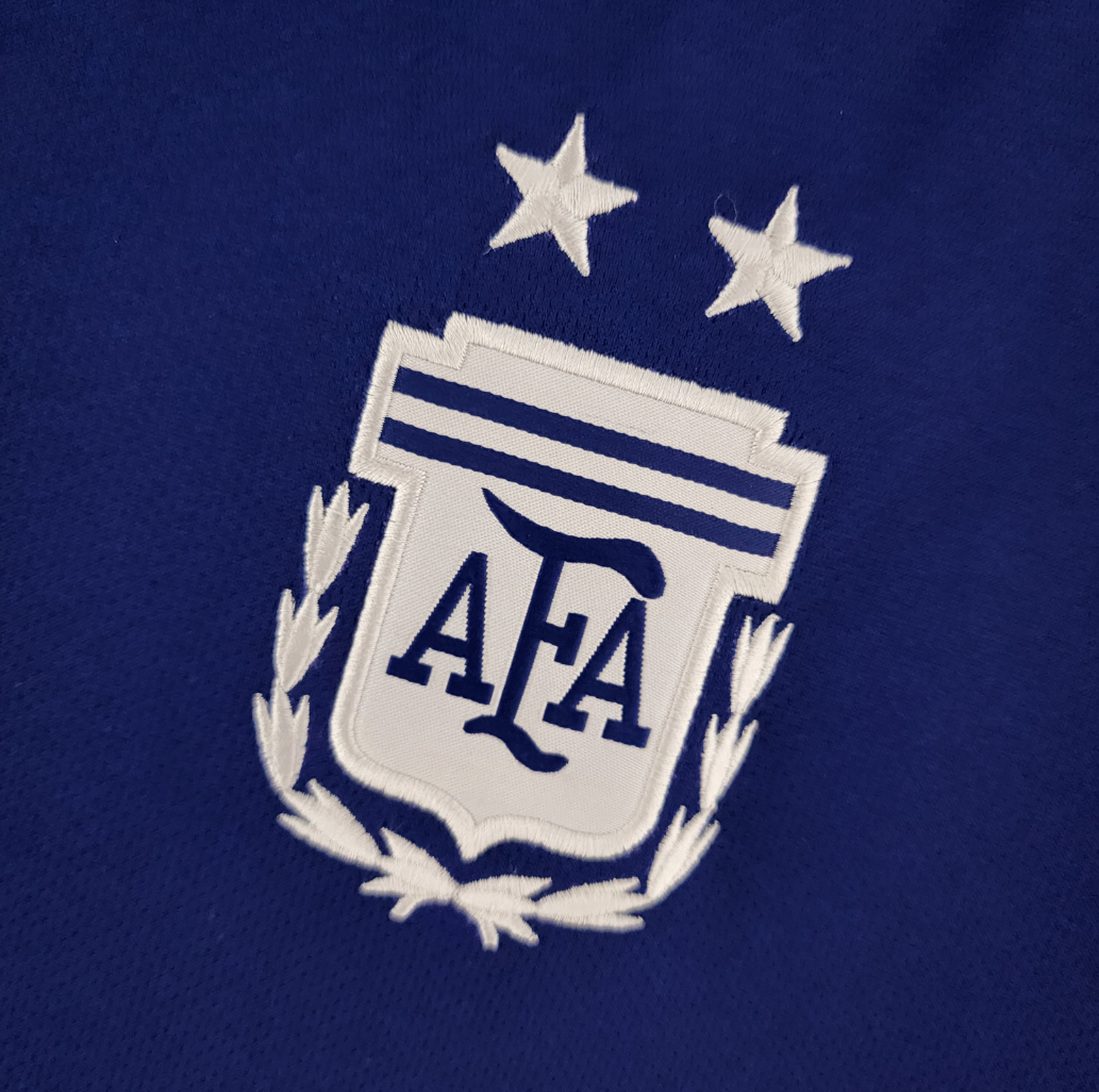 Argentina 2022 away purple shirt