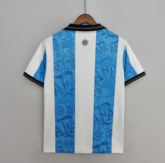 Argentina 2022 special edition white/blue shirt