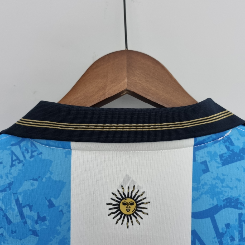 Argentina 2022 special edition white/blue shirt