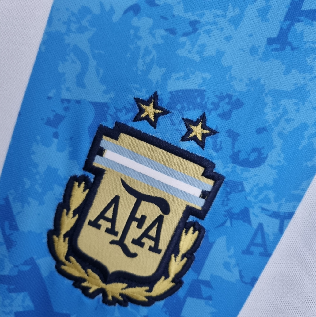 Argentina 2022 special edition white/blue shirt