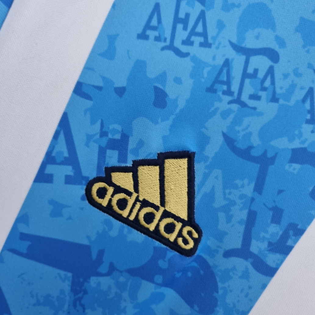 Argentina 2022 special edition white/blue shirt