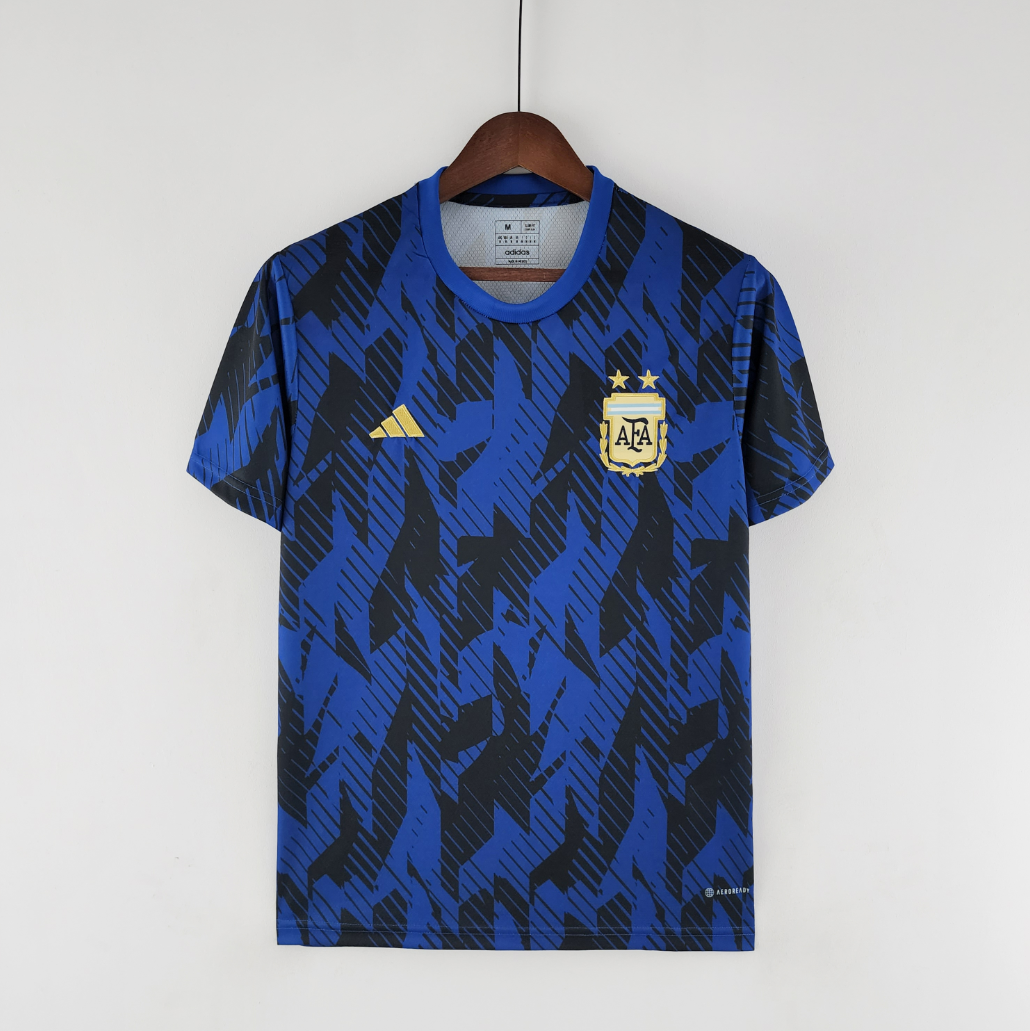Argentina 2022 special edition black/blue shirt
