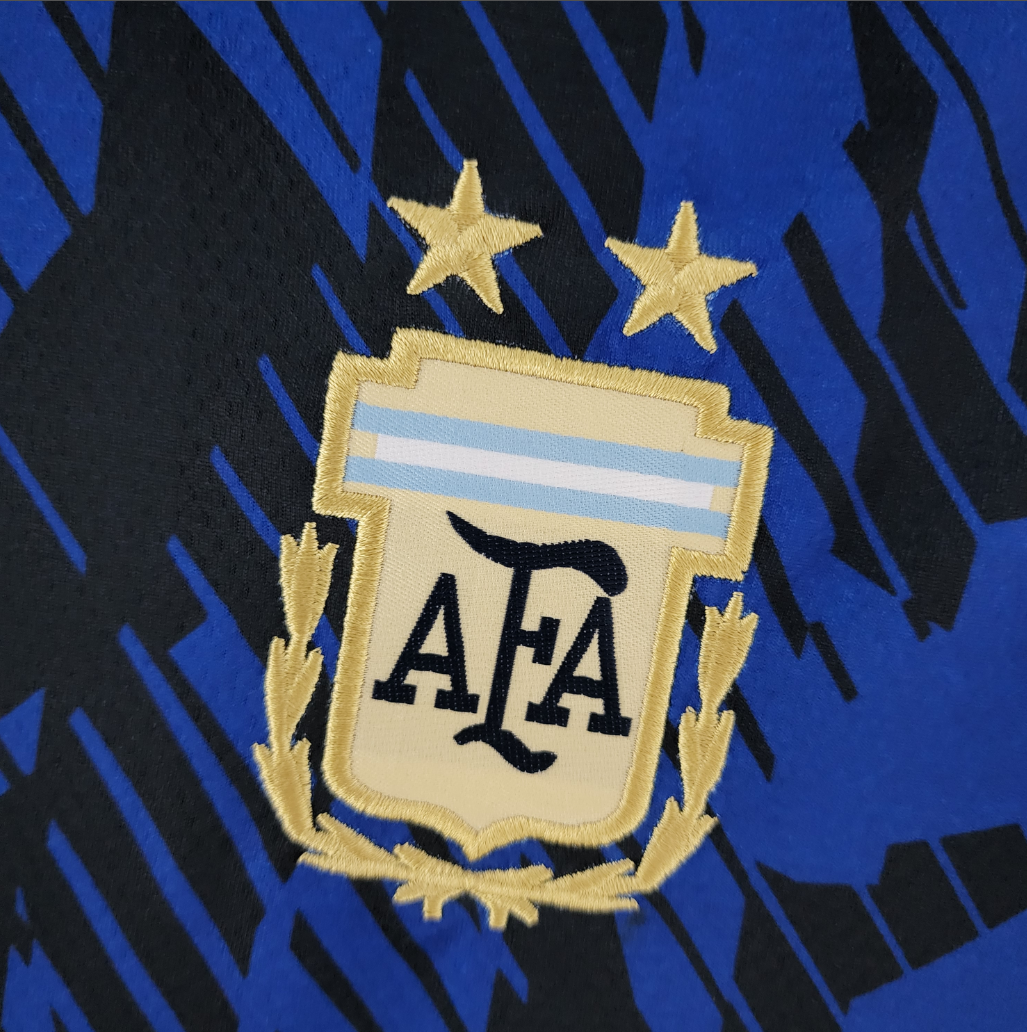 Argentina 2022 special edition black/blue shirt