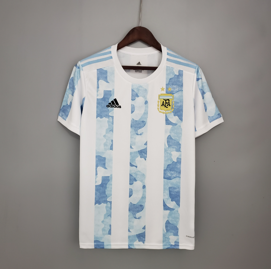 Argentina 2020 home white/blue shirt