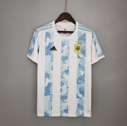 Argentina 2020 home white/blue shirt