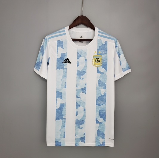 Argentina 2020 home white/blue shirt