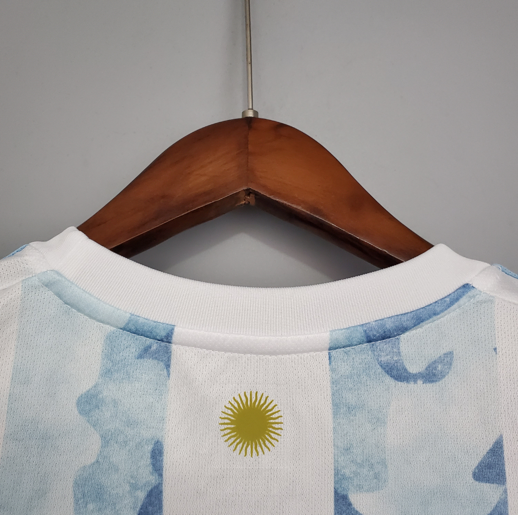 Argentina 2020 home white/blue shirt
