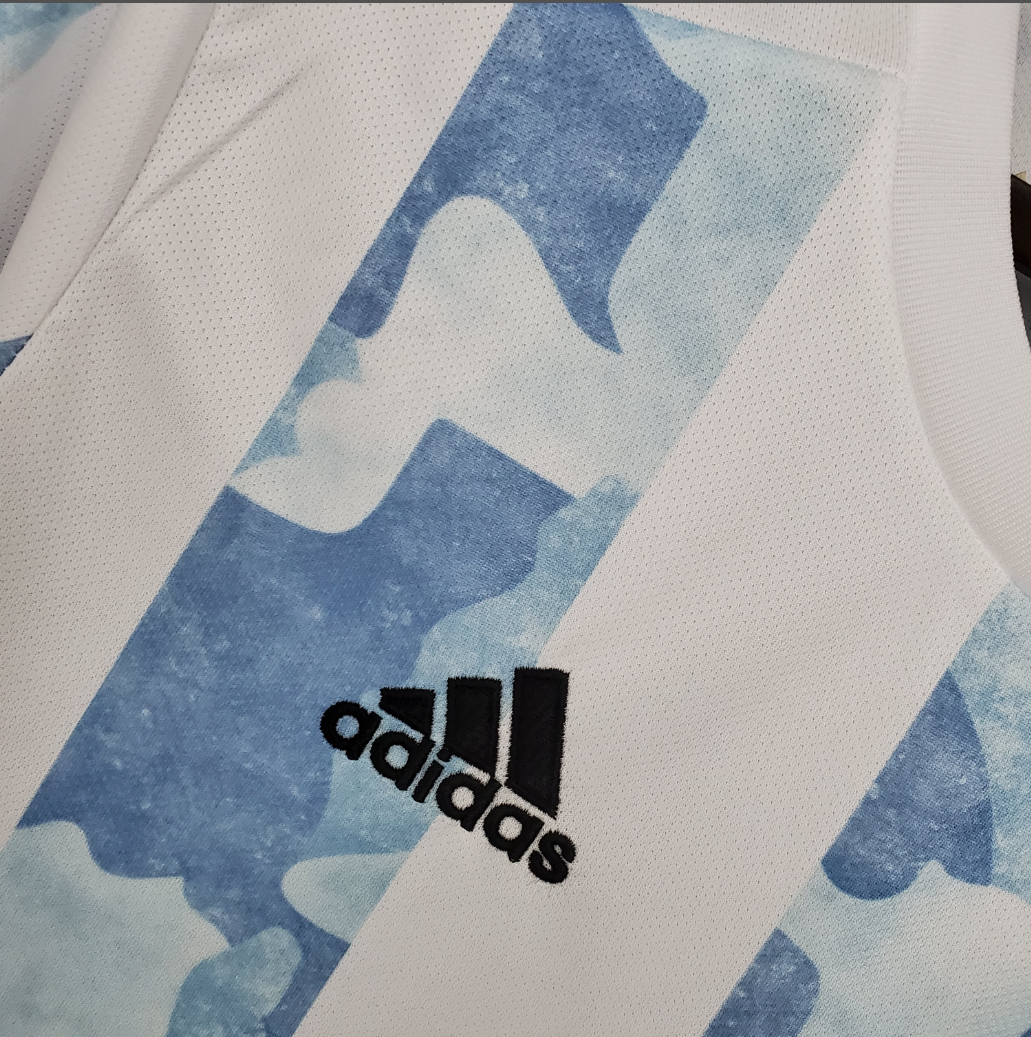 Argentina 2020 home white/blue shirt