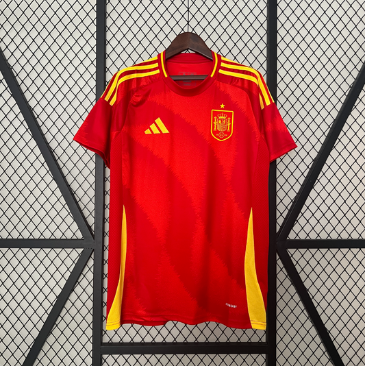 Spain 2024 home red shirt