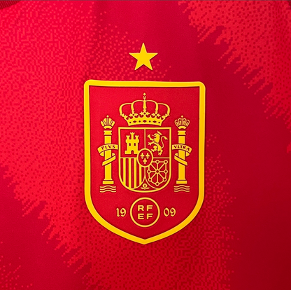 Spain 2024 home red shirt