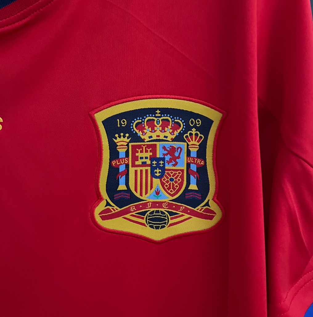Spain 2010 home red shirt