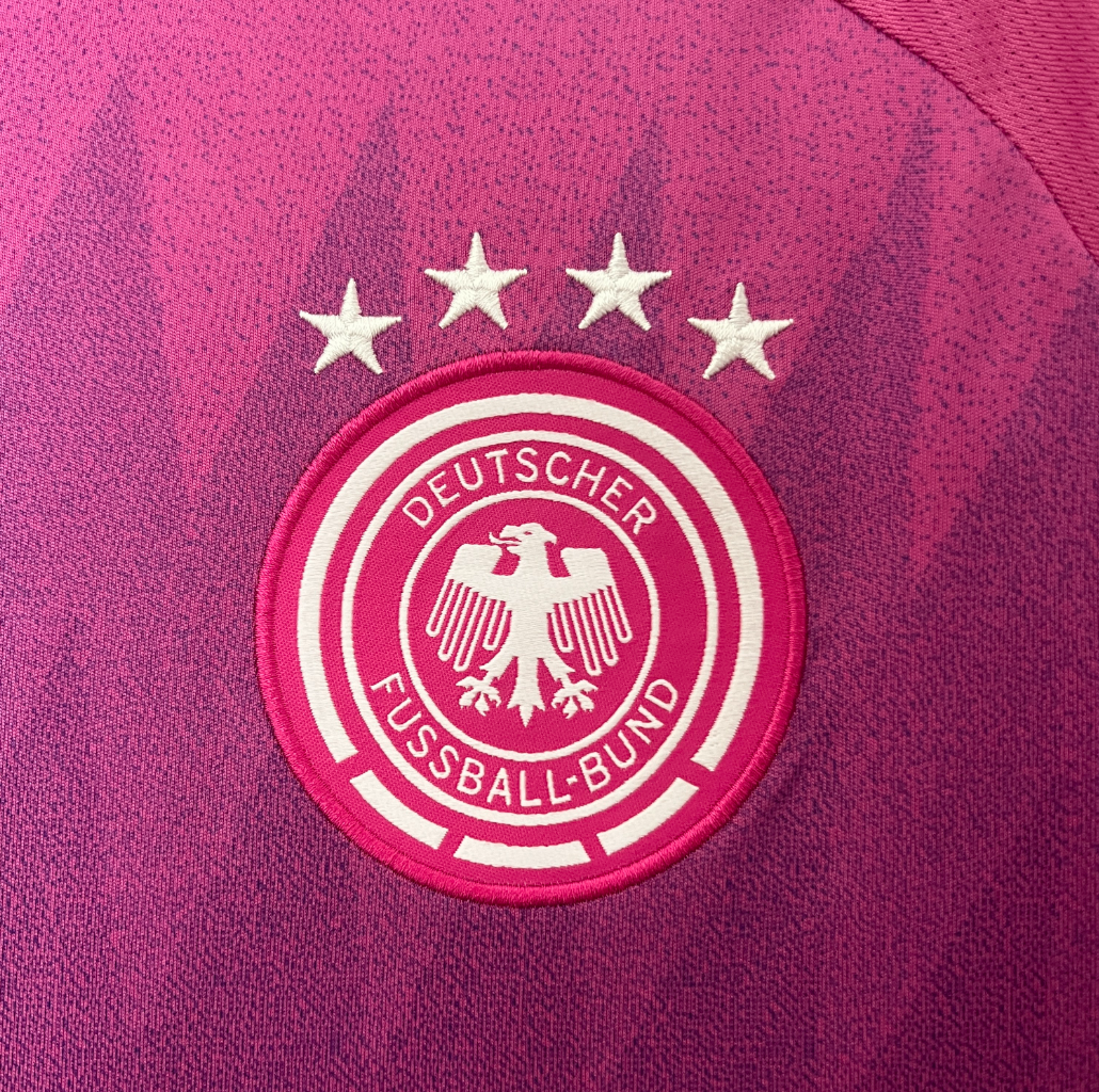 Germany 2024 away pink shirt
