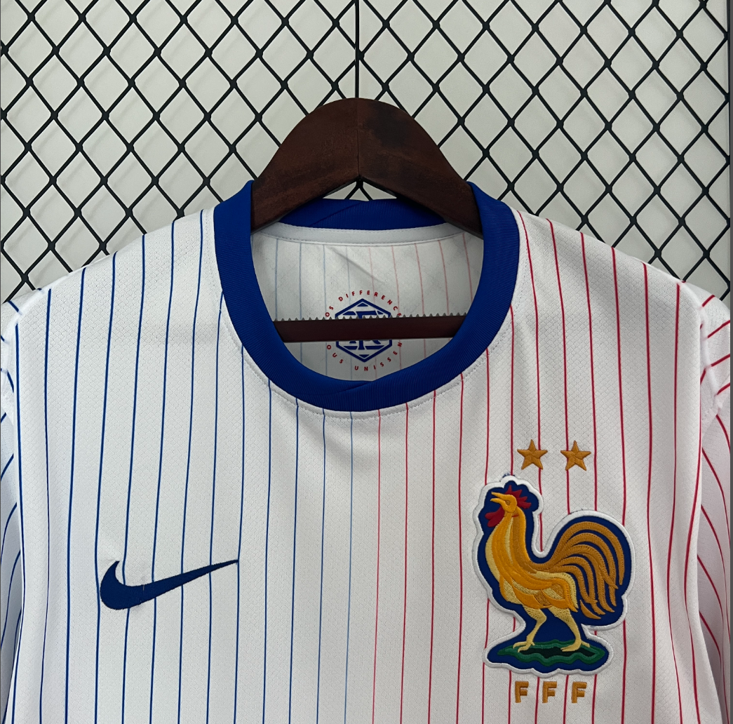 France 2024 away white shirt