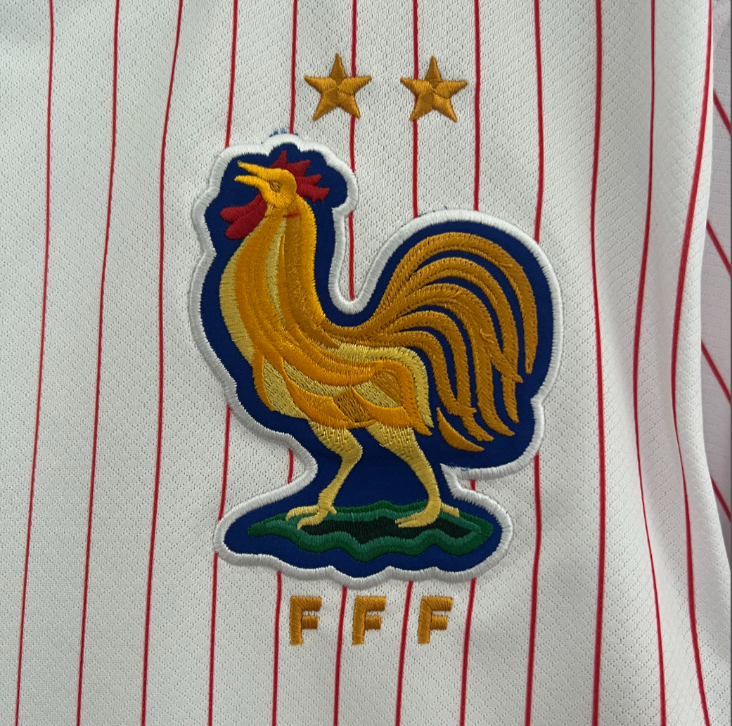 France 2024 away white shirt