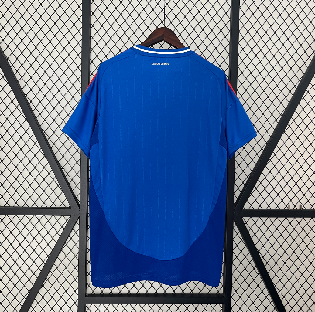 Italy 2024 home blue shirt