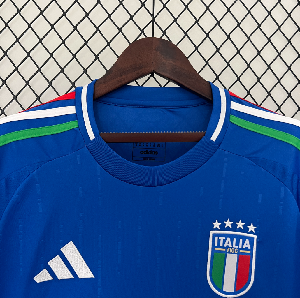 Italy 2024 home blue shirt
